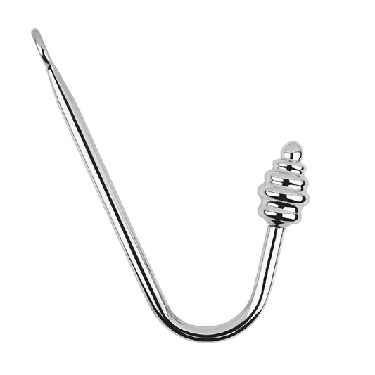 8826 Set Anal Screw-in Hook Ribbed GreatBenefit 0816